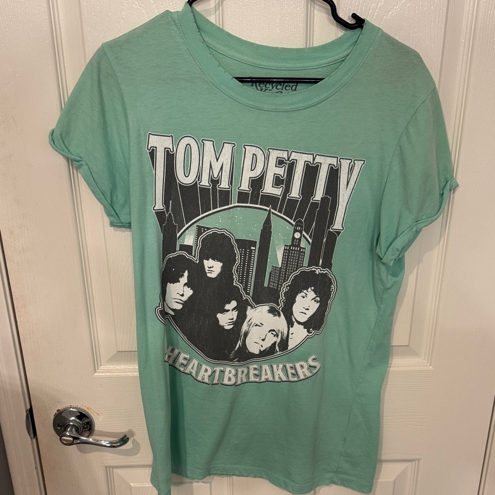Karma Mint Green Tom Petty Heartbreakers Tee